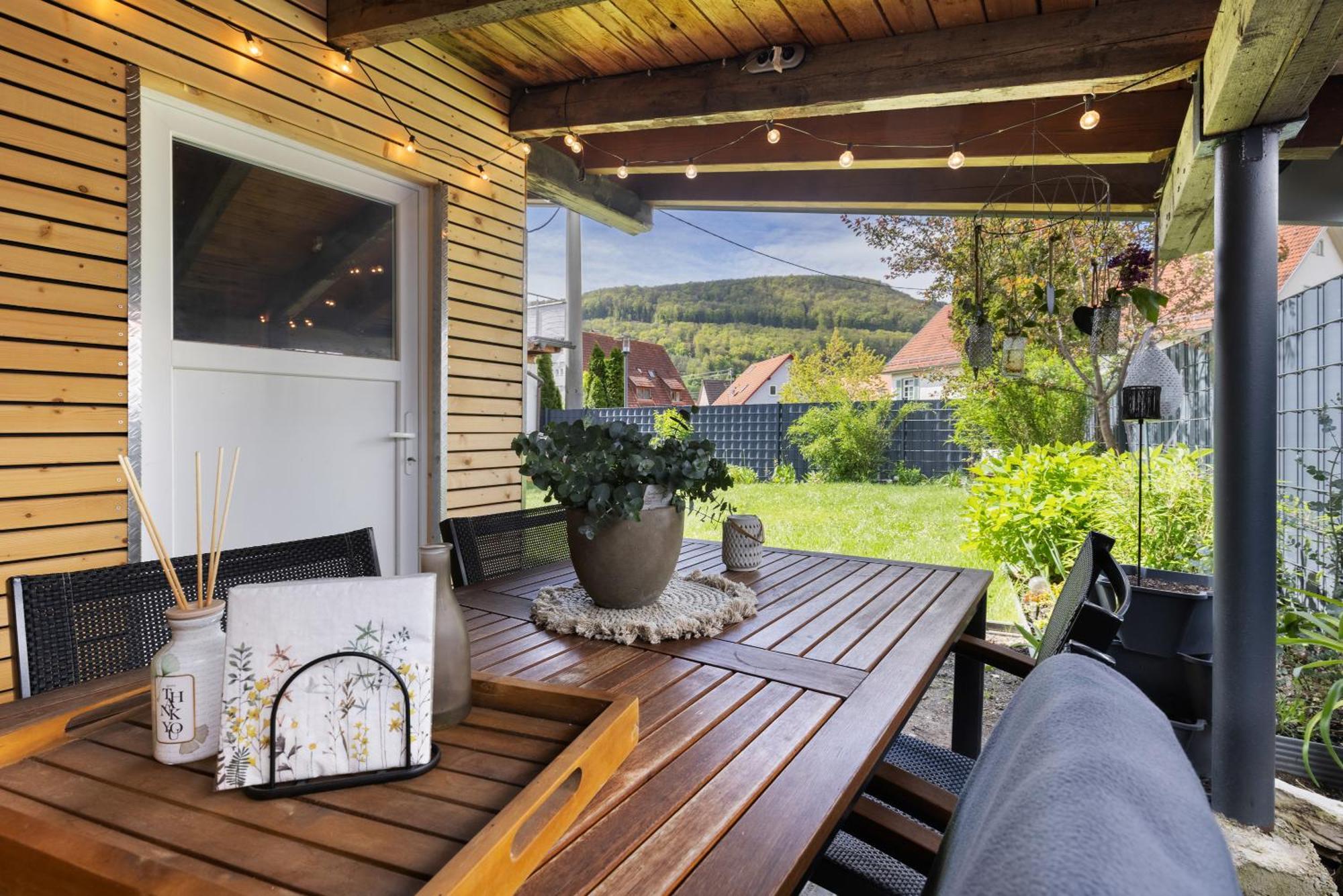 Ferienwohnung Mittenglueck Unterlenningen المظهر الخارجي الصورة